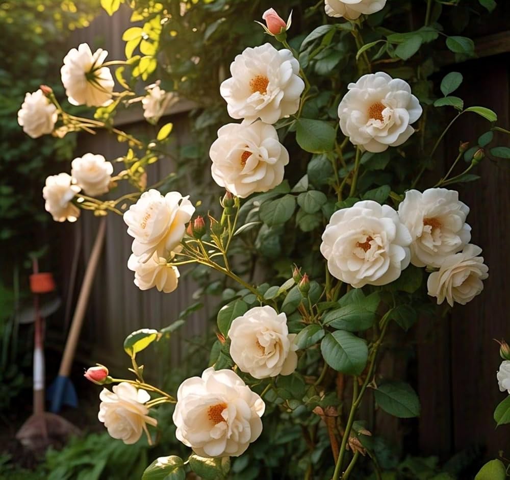 Climbing Rose Flower seeds for Planting Premium Quality Heirloom & GMO Free Seeds for Home Garden