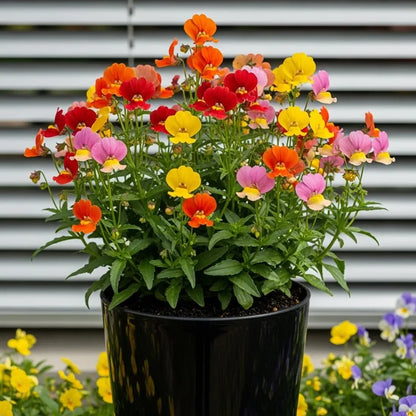 Heirloom Nemesia Carnival Mix Flower seeds for Planting Bright Blooms Heirloom & GMO Free Seeds for Home Garden