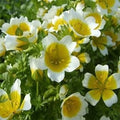 Yellow White Limnanthes Douglasii Flower seeds for Planting Drought Tolerant, Heirloom & GMO Free Seeds for Home Garden seeds for planting