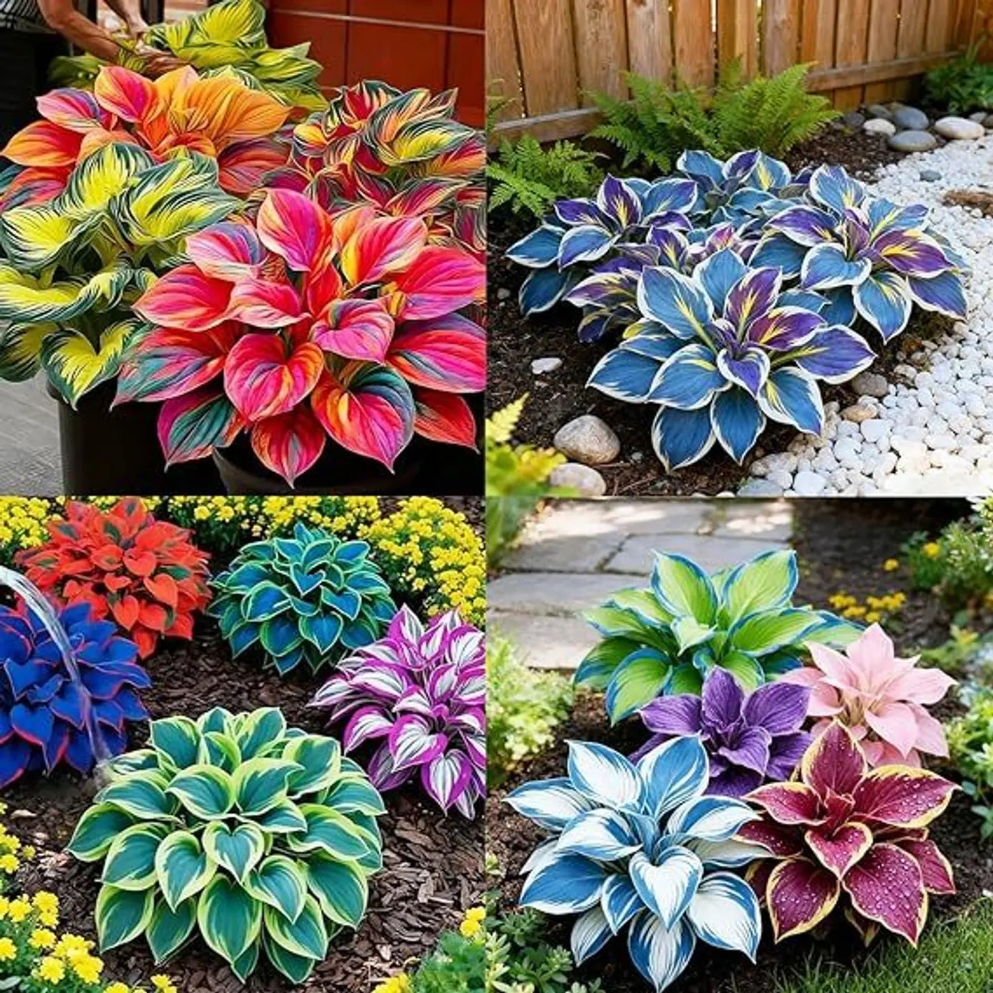 Hosta Jardin Flower seeds for Planting - Fragrant Blossoms, Heirloom & GMO Free Seeds for Home Garden