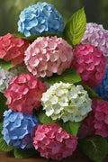 Deep Pink Hydrangea Flower seeds for Planting Perfect for Borders, Heirloom & GMO Free Seeds for Home Garden seeds for planting