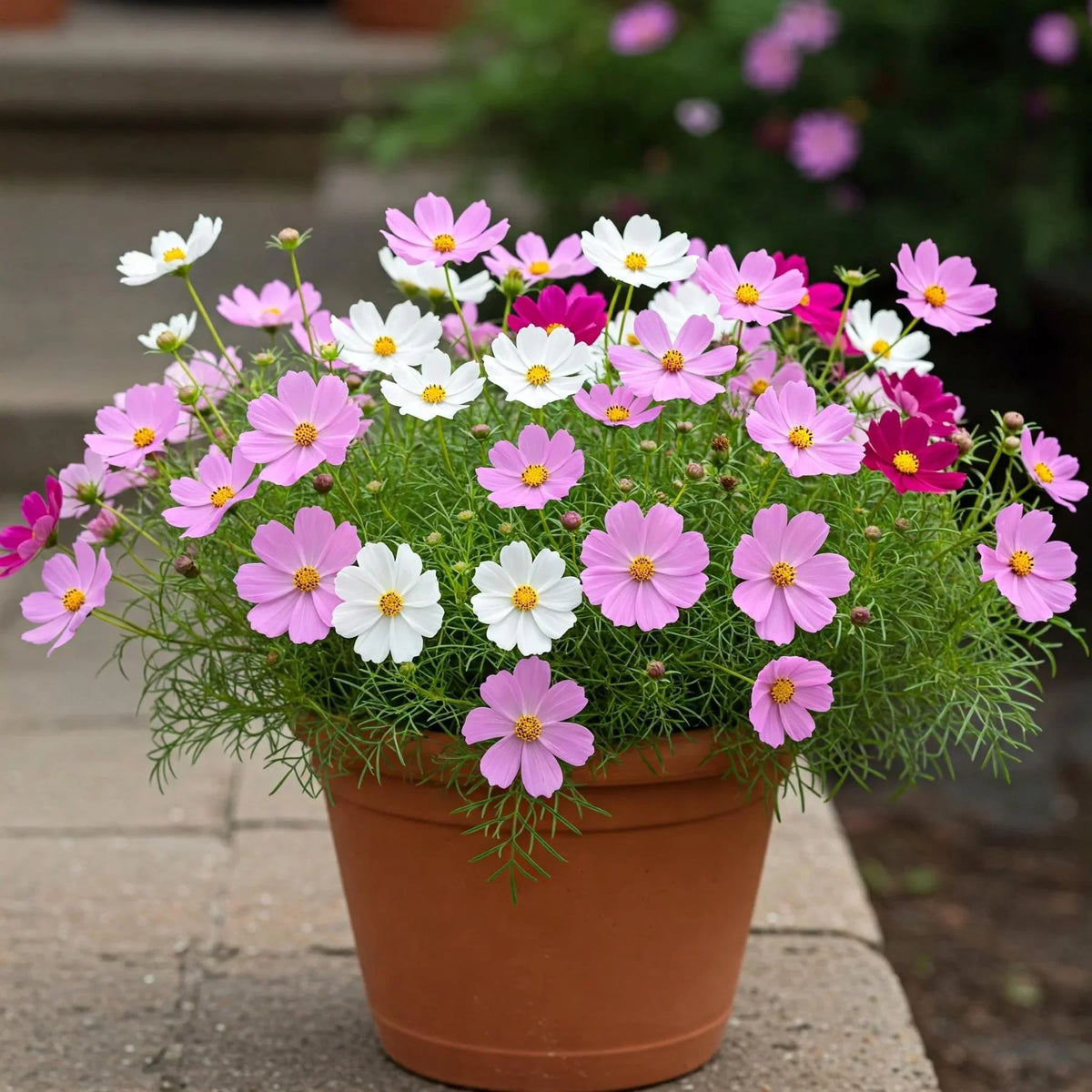 Cosmos Mixed Flower seeds for Planting Fragrant Blossoms Heirloom & GMO Free Seeds for Home Garden