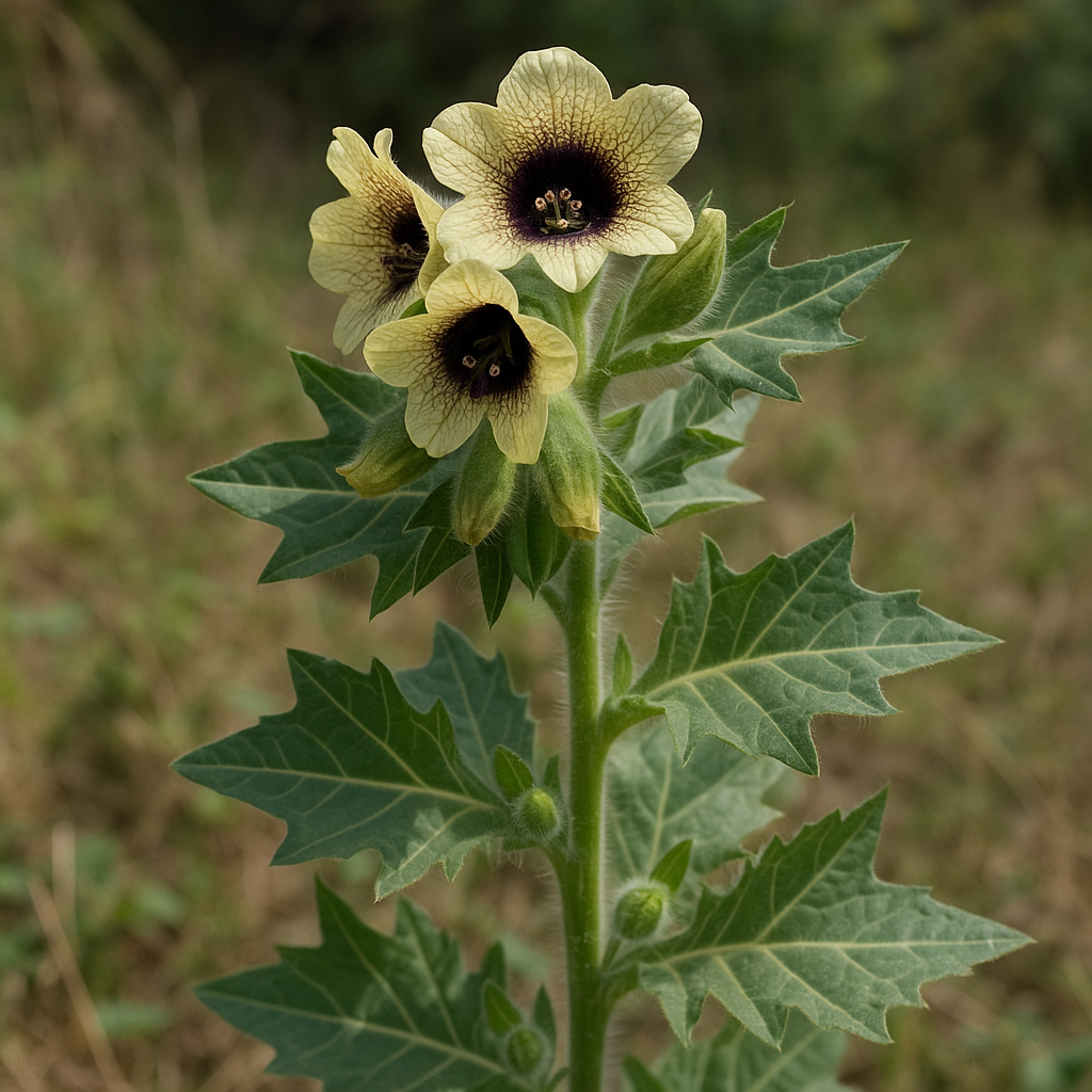 Premium Cream Henbane Flower seeds for Planting Vibrant Colors, Heirloom & GMO Free Seeds for Home Garden seeds