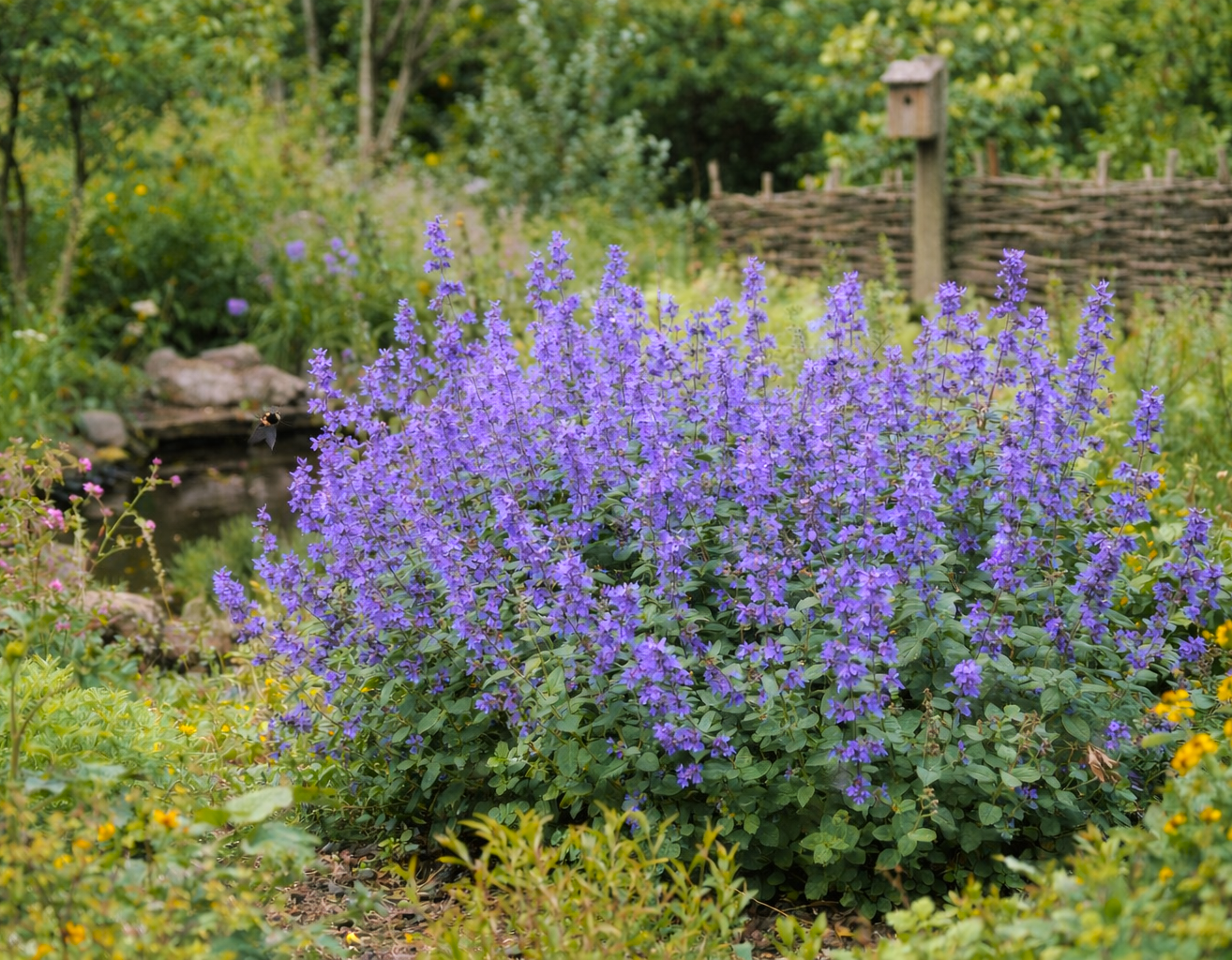 Heirloom Nepeta Flower seeds for Planting Fragrant Blossoms Heirloom & GMO Free Seeds for Home Garden