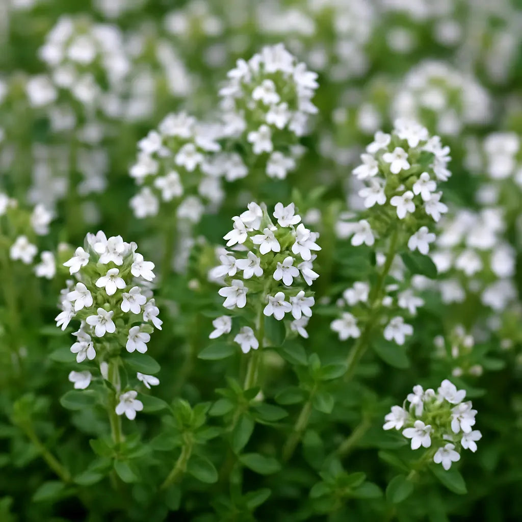 Green Thymus Serpyllum Flower seeds for Planting - Seasonal Bloomer, Heirloom & GMO Free Seeds for Home Garden