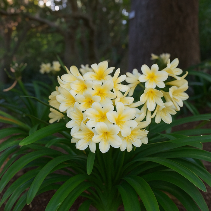 Lily Clivia Flower seeds for Planting - Shade Tolerant, Heirloom & GMO Free Seeds for Home Garden