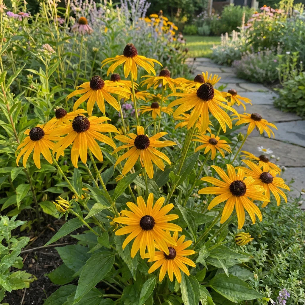 Yellow Fulgida Perennial Seeds Flower seeds for Planting Seasonal Bloomer, Heirloom & GMO Free Seeds for Home Garden vegetable and garden seeds
