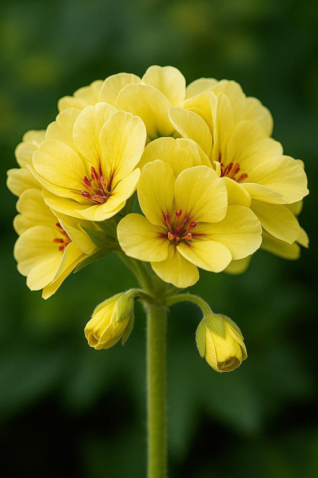 Thick Yellow Geranium Flower seeds for Planting Garden Favorite, Heirloom & GMO Free Seeds for Home Garden vegetable and garden seeds