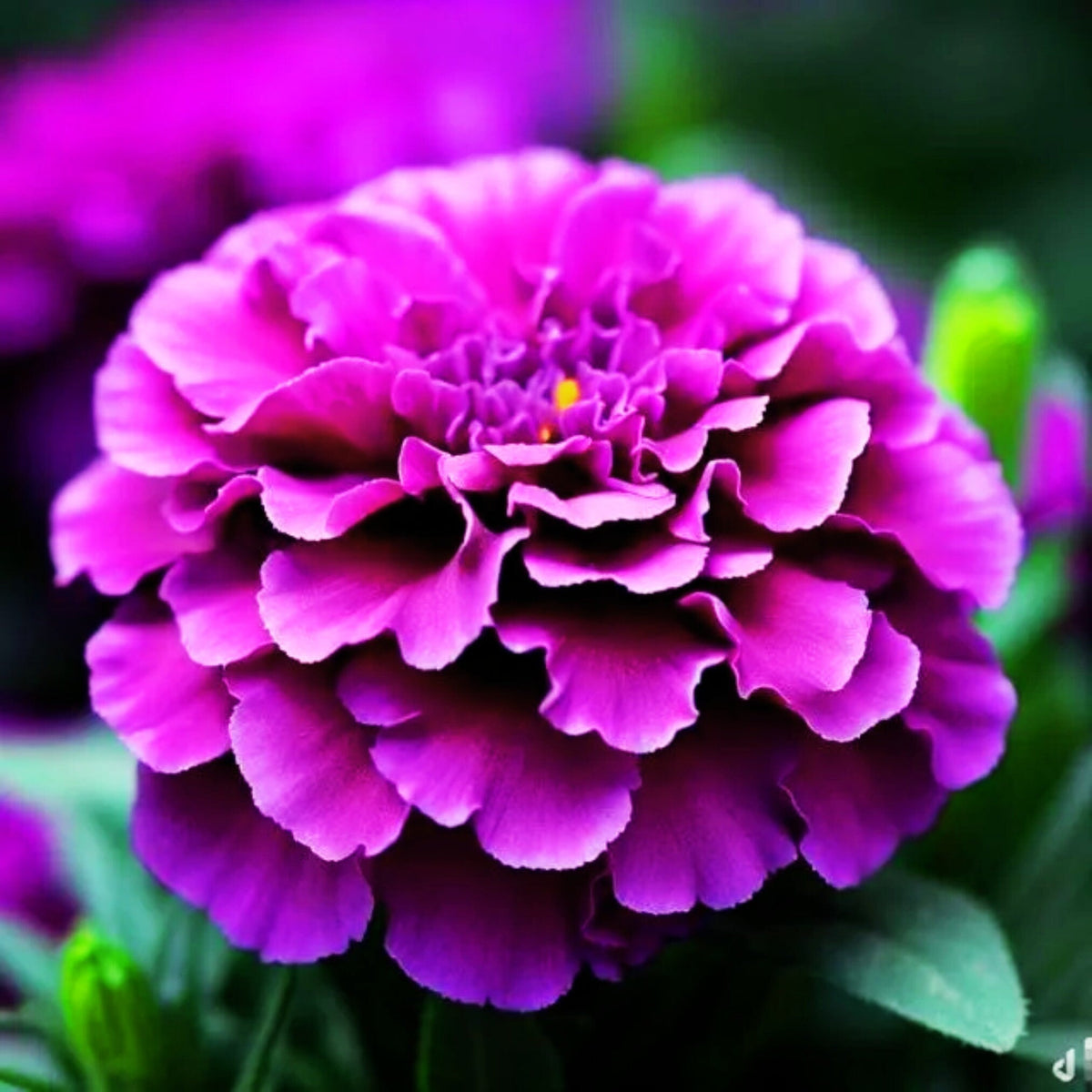 Purple Marigold Flower seeds for Planting Cottage Garden Essential Heirloom & GMO Free Seeds for Home Garden