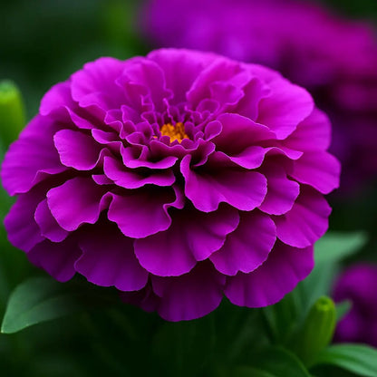 Purple Marigold Flower seeds for Planting Cottage Garden Essential Heirloom & GMO Free Seeds for Home Garden