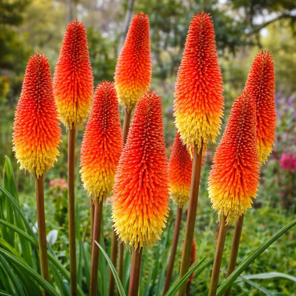 Heirloom Kniphofia Flower seeds for Planting Pollinator Friendly Heirloom & GMO Free Seeds for Home Garden