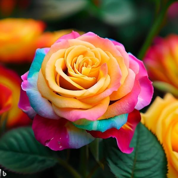 Multi-Colour Rose Flower Seeds for Planting