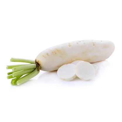 Non GMO white radish seeds for planting