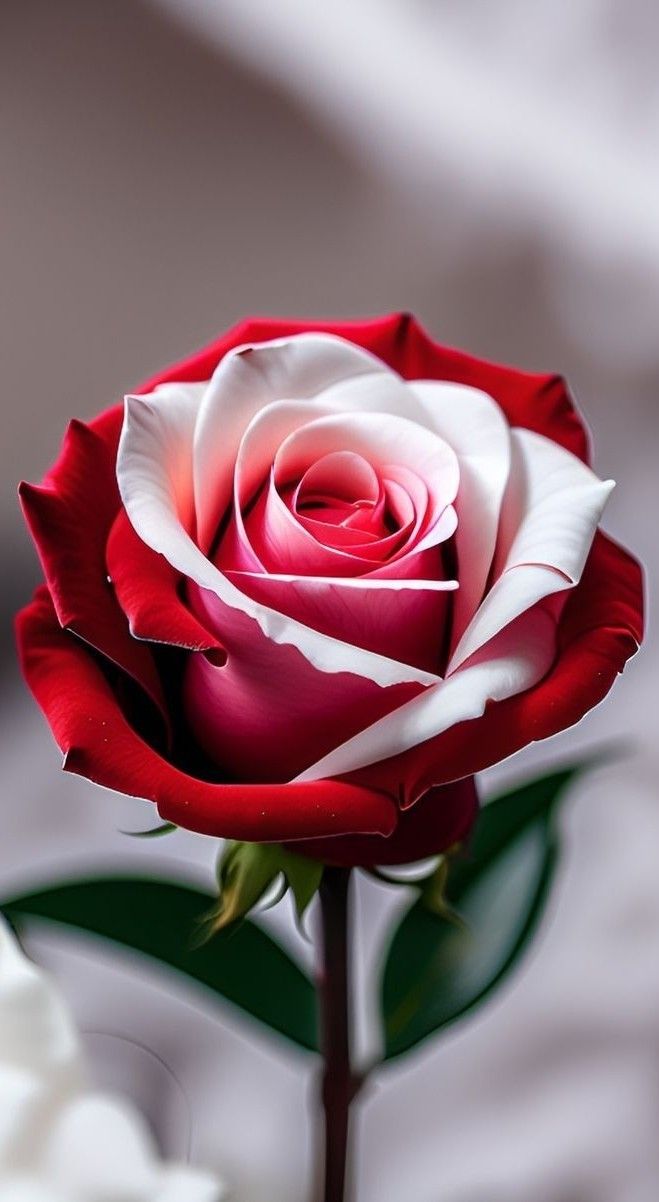 Red & White Rose Flower Seeds for Planting