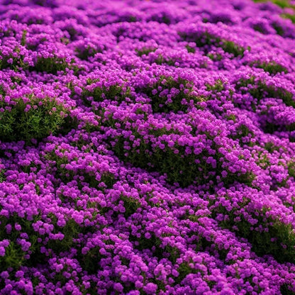 Mix Creeping Thyme Flower seeds for Planting - Sun Loving, Heirloom & GMO Free Seeds for Home Garden