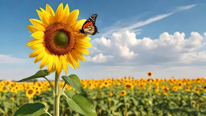 Sunflower Flower seeds for Planting Hardy Variety Heirloom & GMO Free Seeds for Home Garden