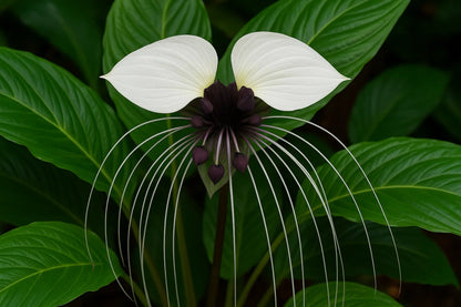 Tacca Nivea Bat Flower seeds for Planting Premium Quality Heirloom & GMO Free Seeds for Home Garden