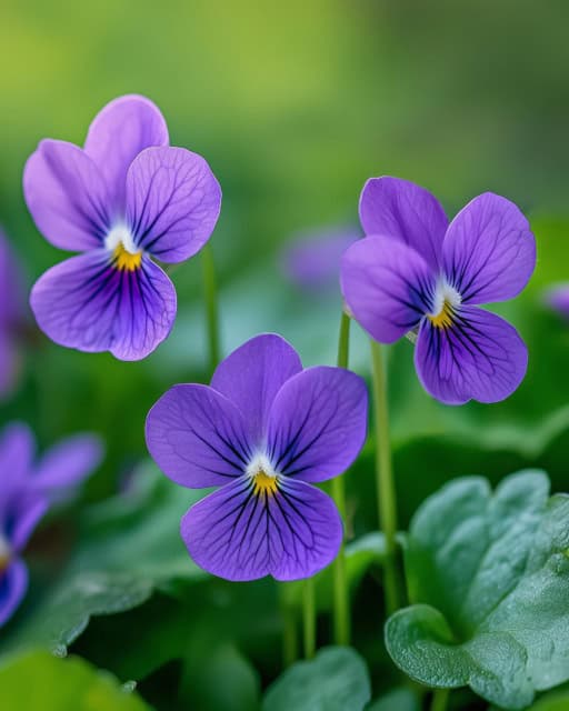 High quality Violet Flower seeds for Planting Premium Quality, Heirloom & GMO Free Seeds for Home Garden seeds pack